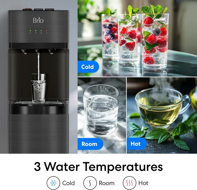 Alt view image 3 of 7 - 520 Series Self Cleaning Water Dispenser Bottom Loading Water Cooler
