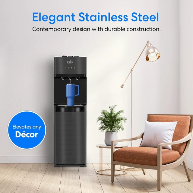 Alt view image 5 of 7 - 520 Series Self Cleaning Water Dispenser Bottom Loading Water Cooler