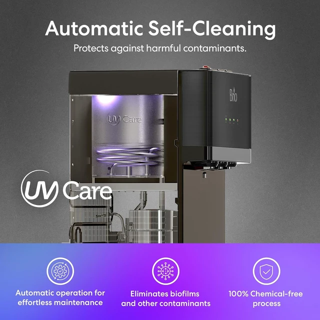 Alt view image 7 of 7 - 520 Series Self Cleaning Water Dispenser Bottom Loading Water Cooler