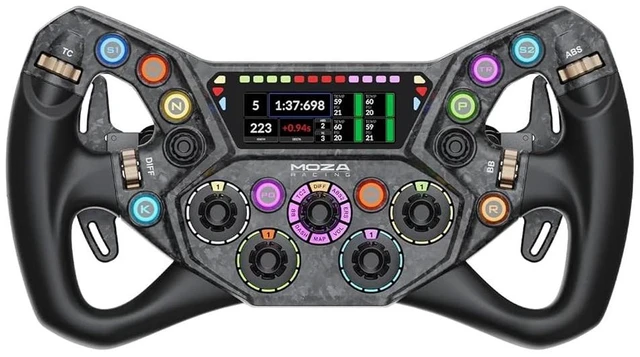 Main image of KS Pro Steering wheel for PC Gaming Car simulator