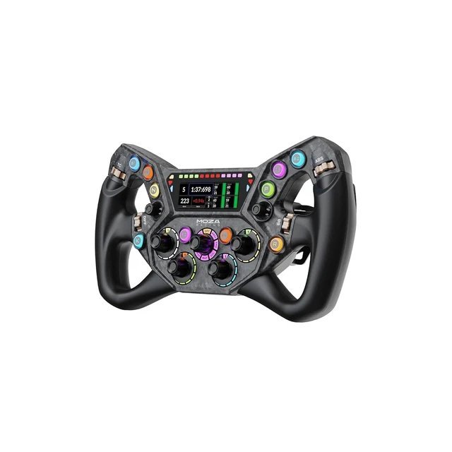 Alt view image 2 of 4 - KS Pro Steering wheel for PC Gaming Car simulator