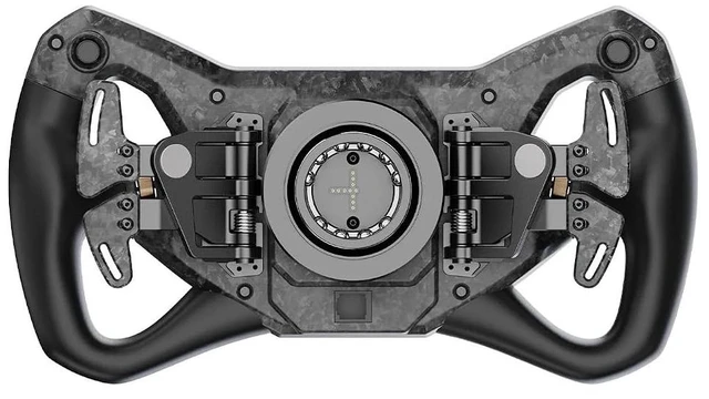 Alt view image 4 of 4 - KS Pro Steering wheel for PC Gaming Car simulator