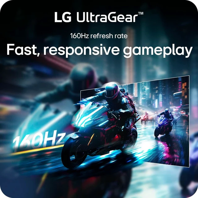 Alt view image 5 of 7 - 34G600A-B 34-inch Ultragear WQHD (3440 x 1440) Curved Gaming Monitor 160Hz, FreeSync Premium, HDR10, Built-in Speaker, Reader Mode, HDMI 2.1, DisplayPort, Tilt/Height/Swivel Stand, Black