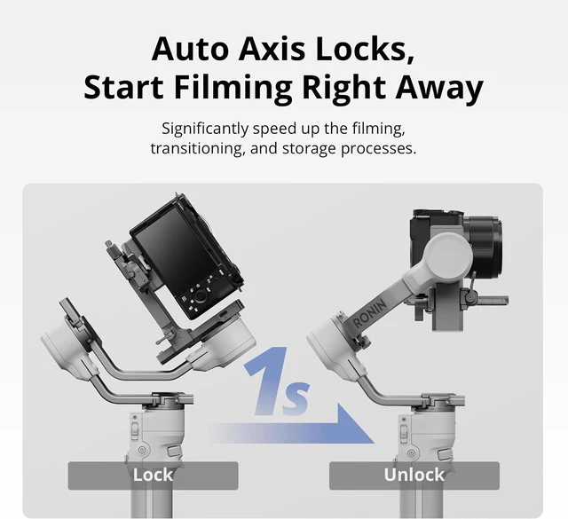 Alt view image 3 of 6 - RS 4 Mini Combo, Gimbal Stabilizer, Canon///Fujifilm