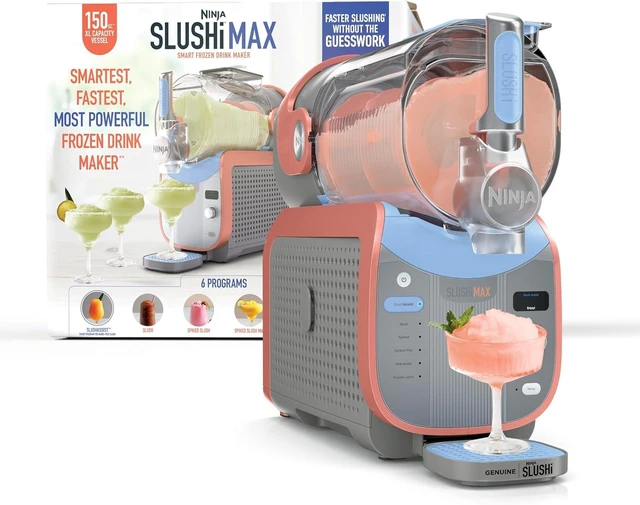 Main image of SLUSHi MAX Smart Frozen Drink Maker, 12+ Servings, Peach, FS605