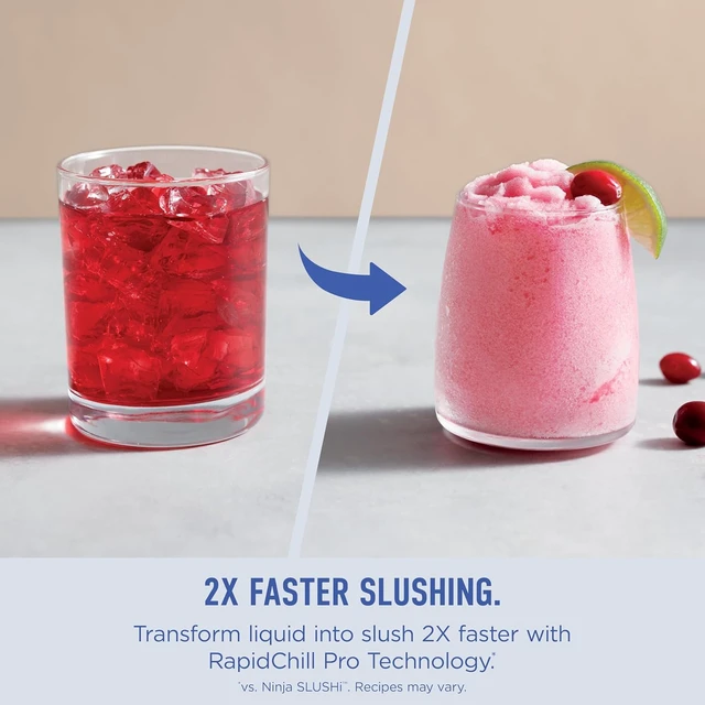 Alt view image 4 of 7 - SLUSHi MAX Smart Frozen Drink Maker, 12+ Servings, Peach, FS605