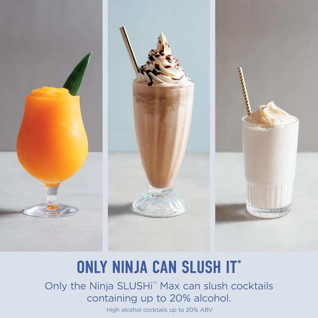 Alt view image 7 of 7 - SLUSHi MAX Smart Frozen Drink Maker, 12+ Servings, Peach, FS605