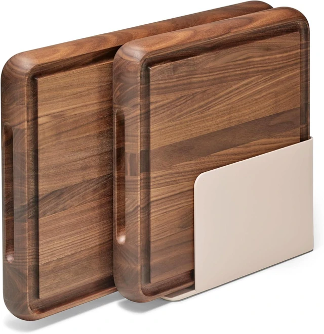 Main image of 3-Piece Prep and Serve Butcher Block Set