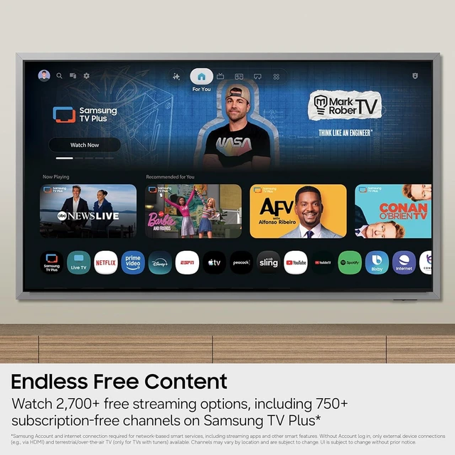 Alt view image 6 of 7 - 65-Inch Class Crystal UHD U8000H Series Vision AI Smart TV (2026 Model, 65U8000H) Processor 4K, Endless Free Content, Motion Xcelerator, Color Booster, Alexa Built-in