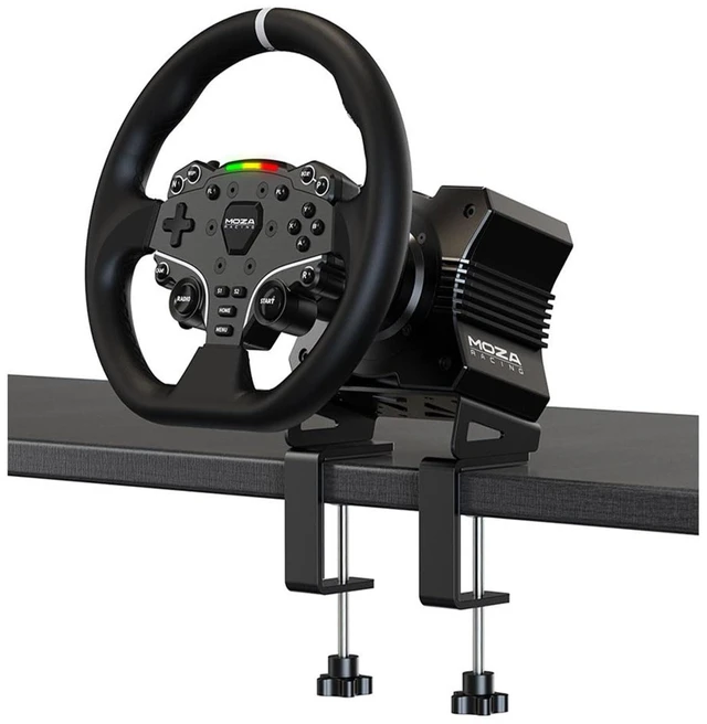 Alt view image 2 of 7 - R5 Bundle Racing Wheel, Direct Drive Base, Pedals Simulator Kit for PC