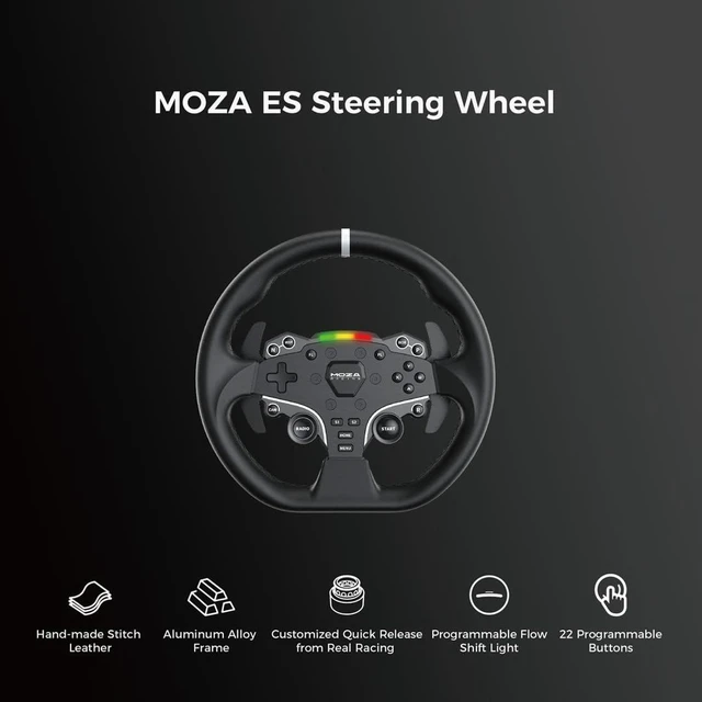 Alt view image 5 of 7 - R5 Bundle Racing Wheel, Direct Drive Base, Pedals Simulator Kit for PC