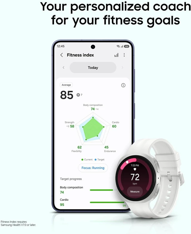 Alt view image 3 of 7 - Galaxy Watch9, Cream, 40mm Bluetooth Smartwatch