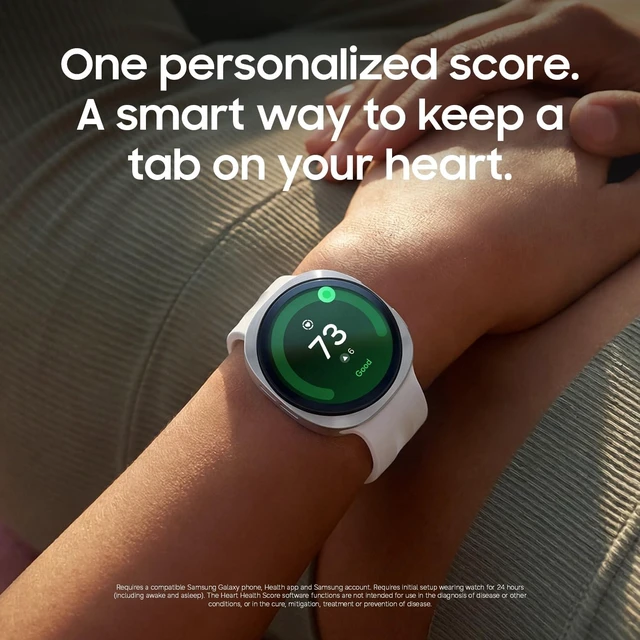 Alt view image 5 of 7 - Galaxy Watch9, Cream, 40mm Bluetooth Smartwatch