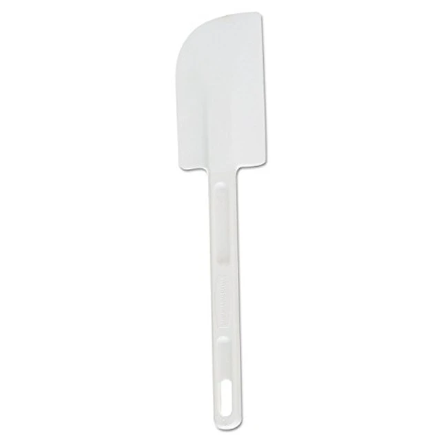 Alt view image 2 of 6 - Cold Temperature Scraper Spatula, White, 9.5 Inch, Clean-Rest Design