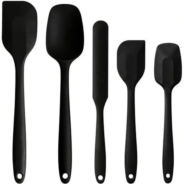 Alt view image 3 of 3 - 5 Pieces Silicone Spatula Set BPA Free
