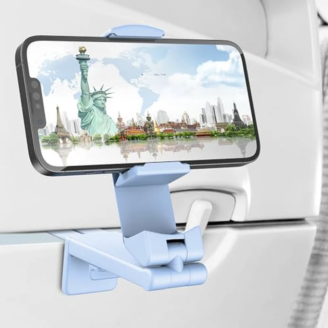 Alt view image 4 of 5 - Universal Airplane Phone Holder Mount, Plane Travel Essentials