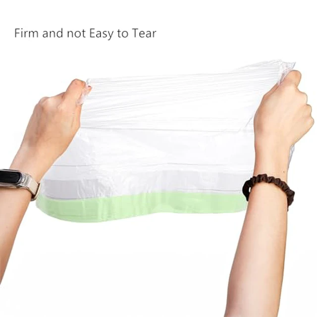 Alt view image 5 of 7 - 200 Pack Portable Potty Chair Liners with Drawstring, Potty Bags Liners Disposable for Baby Toilet Potty Training Seat