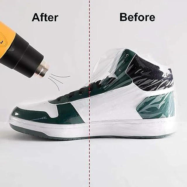 Alt view image 4 of 5 - Shoe Shrink Wrap Bags 11x18 Inches 100 Pcs