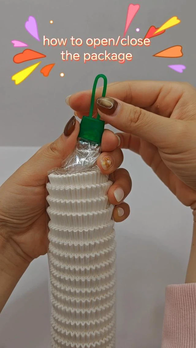 Alt view image 4 of 5 - Mini Cupcake Liners,500 pcs White Mini Muffin Liners for Baking
