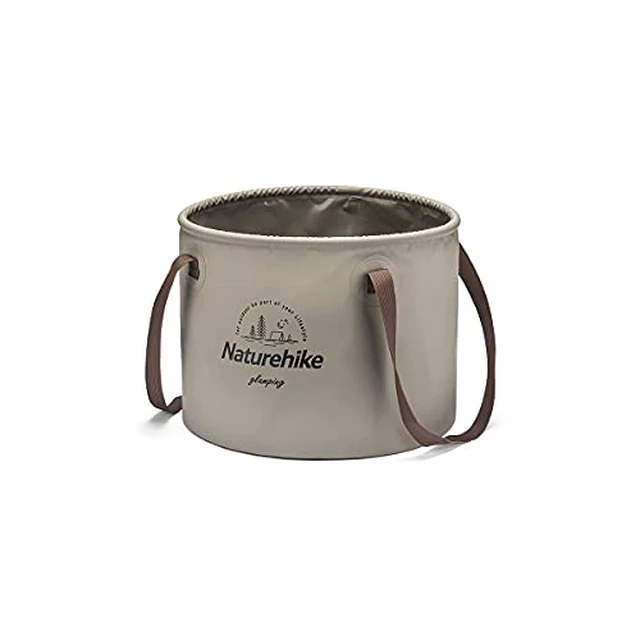 Alt view image 3 of 3 - Multifunctional Collapsible Water Basin, Folding Tub, Portable Bin, Lightweight Foldable Bucket with Handles for Camping, Dish Washing, Laundry, Fishing, Hiking