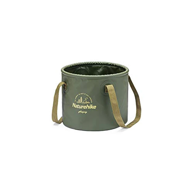 Alt view image 2 of 3 - Multifunctional Collapsible Water Basin, Folding Tub, Portable Bin, Lightweight Foldable Bucket with Handles for Camping, Dish Washing, Laundry, Fishing, Hiking