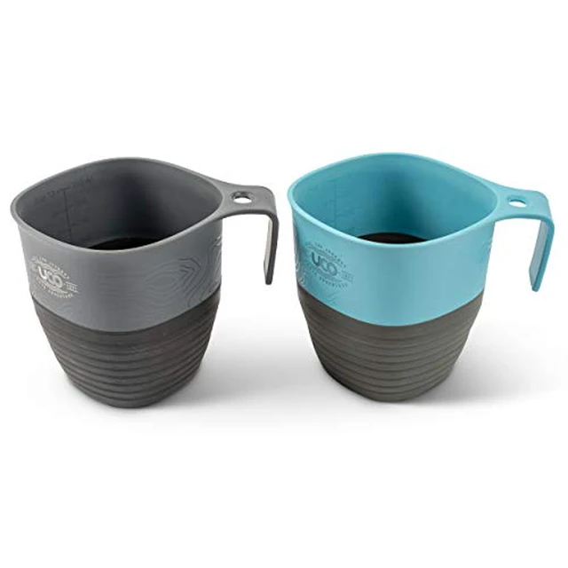 Alt view image 2 of 3 - UCO Collapsible Camp Cup for Camping, Backpacking, and Hiking, 12 Ounces, 2 Pack