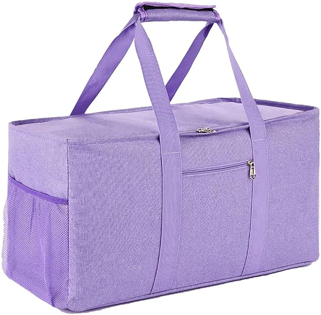 Main image of Large Utility Tote Bag - Reusable Grocery Bags Foldable Heavy Duty