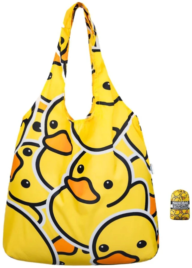 Main image of Standard 19L Tote Foldable Packable Reusable Grocery Shopping Bag