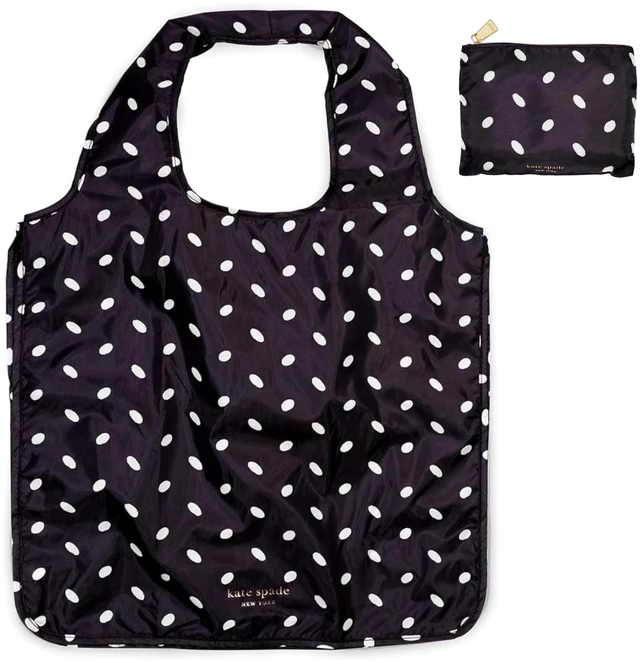Main image of Reusable Produce Bags, Shopping Tote with Zipper Storage Pouch, Lightweight Foldable Grocery Bag