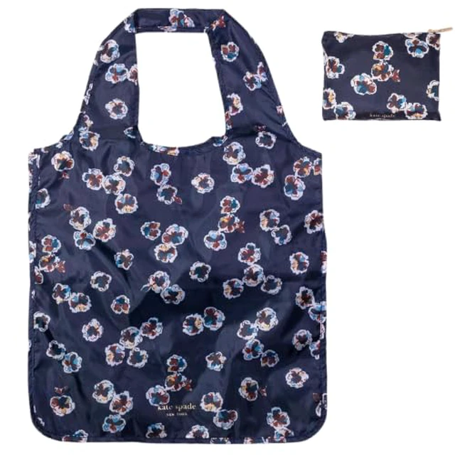 Alt view image 6 of 7 - Reusable Produce Bags, Shopping Tote with Zipper Storage Pouch, Lightweight Foldable Grocery Bag