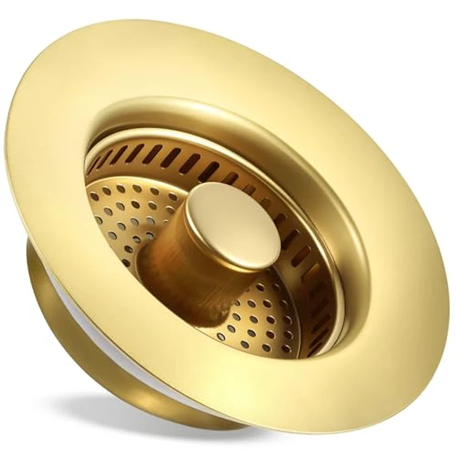 Alt view image 4 of 5 - Kitchen Sink Drain Strainer Stopper, Anti-Clog & Quick Drain