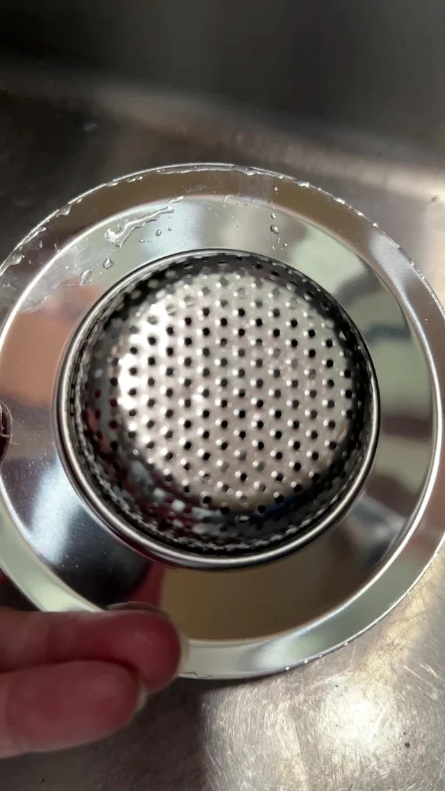 Alt view image 2 of 3 - 2PCS Sink Drain Strainer Set, 4.5 Inch Outer Diameter