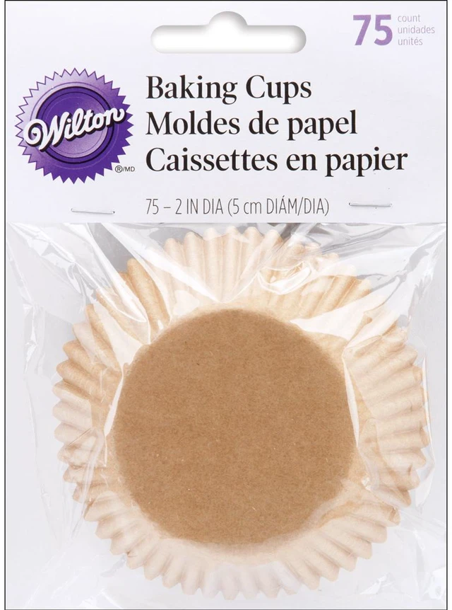 Main image of Unbleached Standard Baking Cups, 75 Count