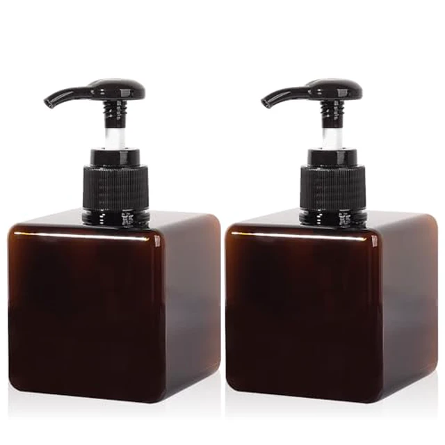 Alt view image 3 of 4 - Plastic Pump Bottle Refillable Lotion Soap Dispenser 22oz White 2 Pack