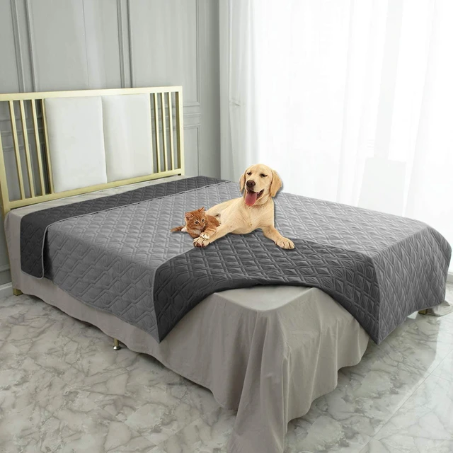 Main image of Waterproof Dog Bed Cover Pet Blanket for Furniture Bed Couch Sofa Reversible