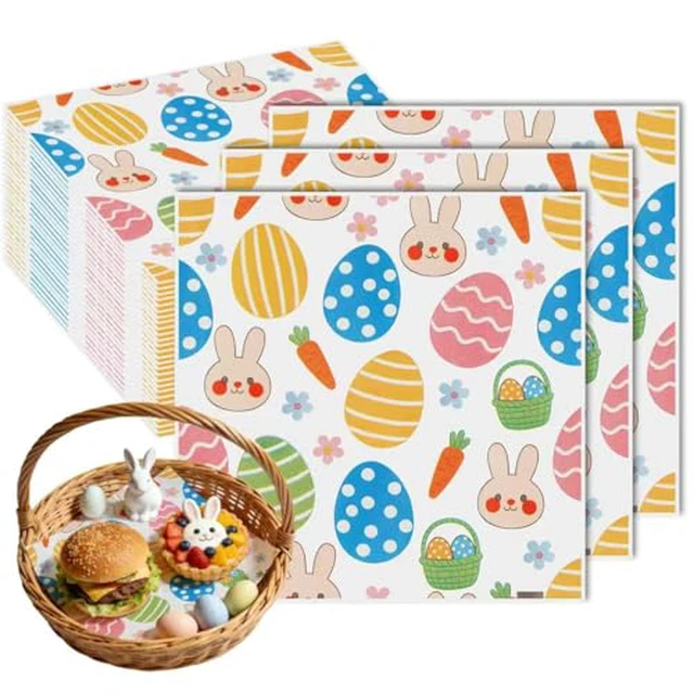 Alt view image 3 of 5 - 100 Pcs Deli Paper Sheets, Grease Resistant Food Wrapping Paper, Small Wax Paper Squares for Sandwiches, Hot Dogs, Basket Liners, Upgraded 45gsm Thickness, Classic Red Checkered, YEHOSHUN 7x7"