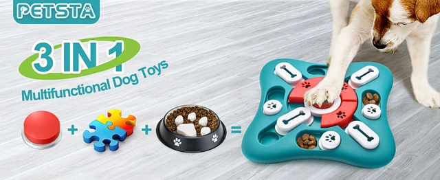 Alt view image 3 of 7 - Dog Puzzle Toys, Treat Dispensing Dog Enrichment Toys for IQ Training and Brain Stimulation, Interactive Mentally Stimulating Toys as Gifts for Puppies, Cats, Dogs
