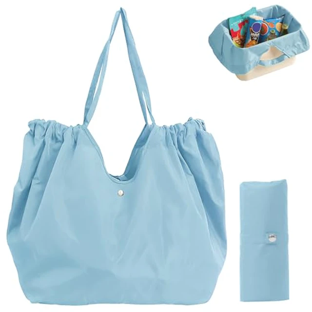 Alt view image 6 of 7 - Reusable Grocery Bags,Reusable Shopping Bags,Folding Bags Totes,Stretchable and shrinkable shopping bag for Groceries