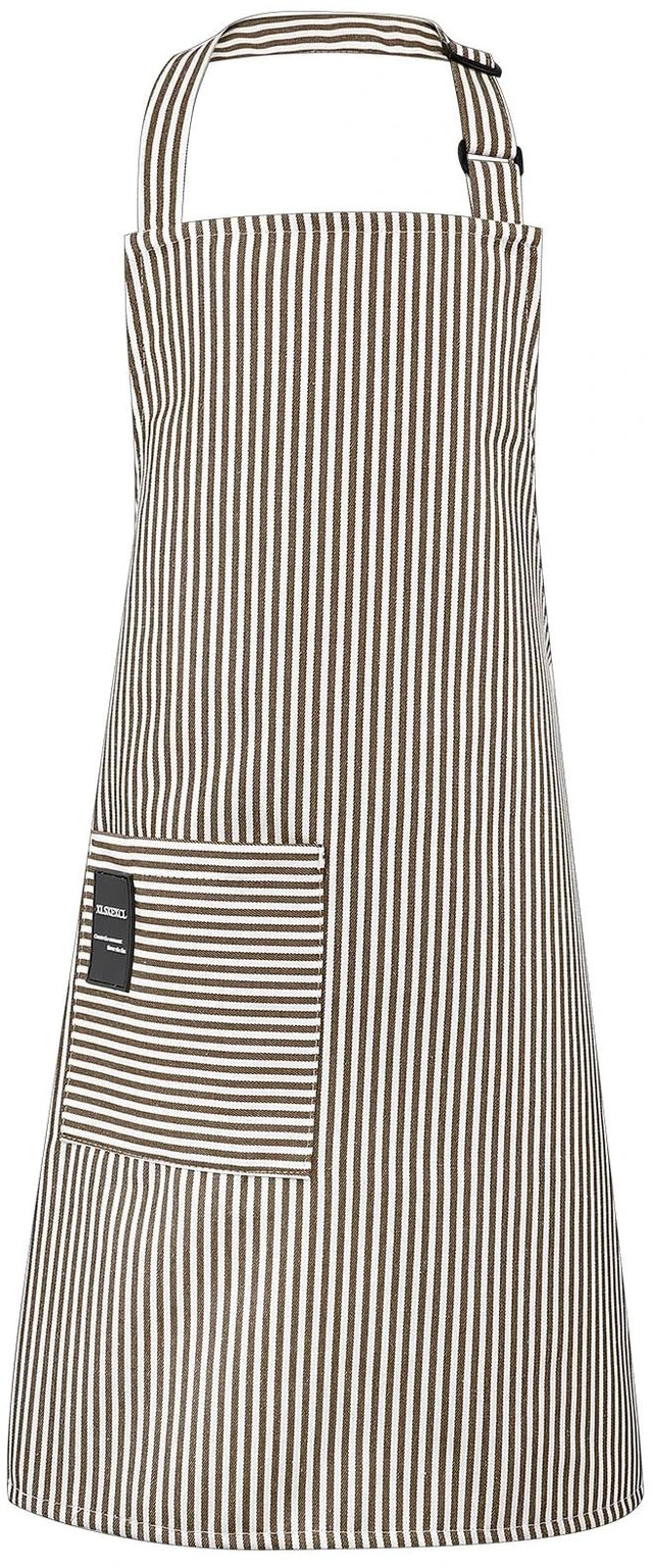 Main image of Stripes Apron for Boys Girls with Side Pocket | Thin Striped Design, Kids Waterproof Aprons for Cooking Baking Painting Crafting Art Gardening, Gift for Little Chef