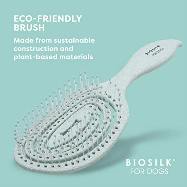 Alt view image 5 of 7 - for Pets Eco-Friendly Detangling Pin Brush for Dogs