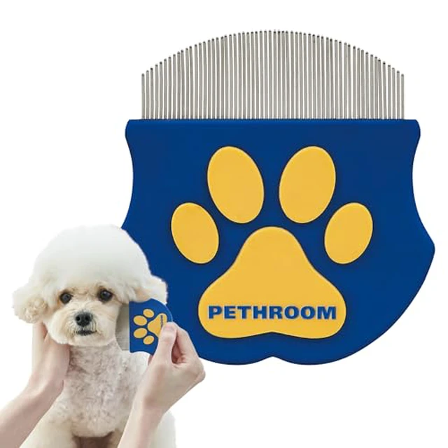 Alt view image 2 of 2 - Professional Eye Comb for Pets, Stainless Steel Tear Stain Remover