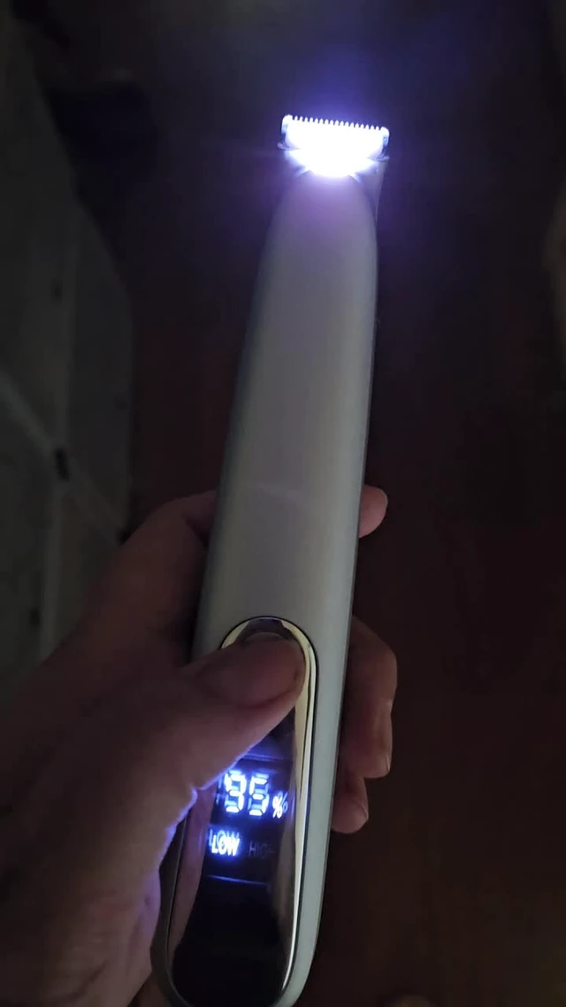 Alt view image 5 of 6 - Dog Paw Trimmer with LED Light & Skin-Friendly Curved Blade