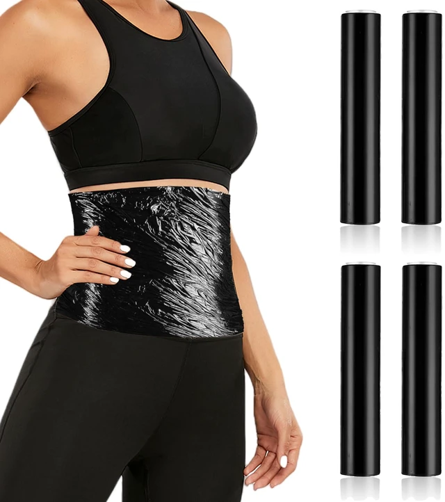 Main image of 4 Rolls 60 Meters Plastic Osmotic Body Wrap Film, Body Wraps Weight Loss