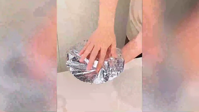 Alt view image 4 of 4 - Reusable Aluminum Foil Food Covers, Reusable Elastic Food Storage Covers, Plastic Bowl Covers with Elastic Edging Stretch Plastic Wrap Bowl Covers (50PCS)