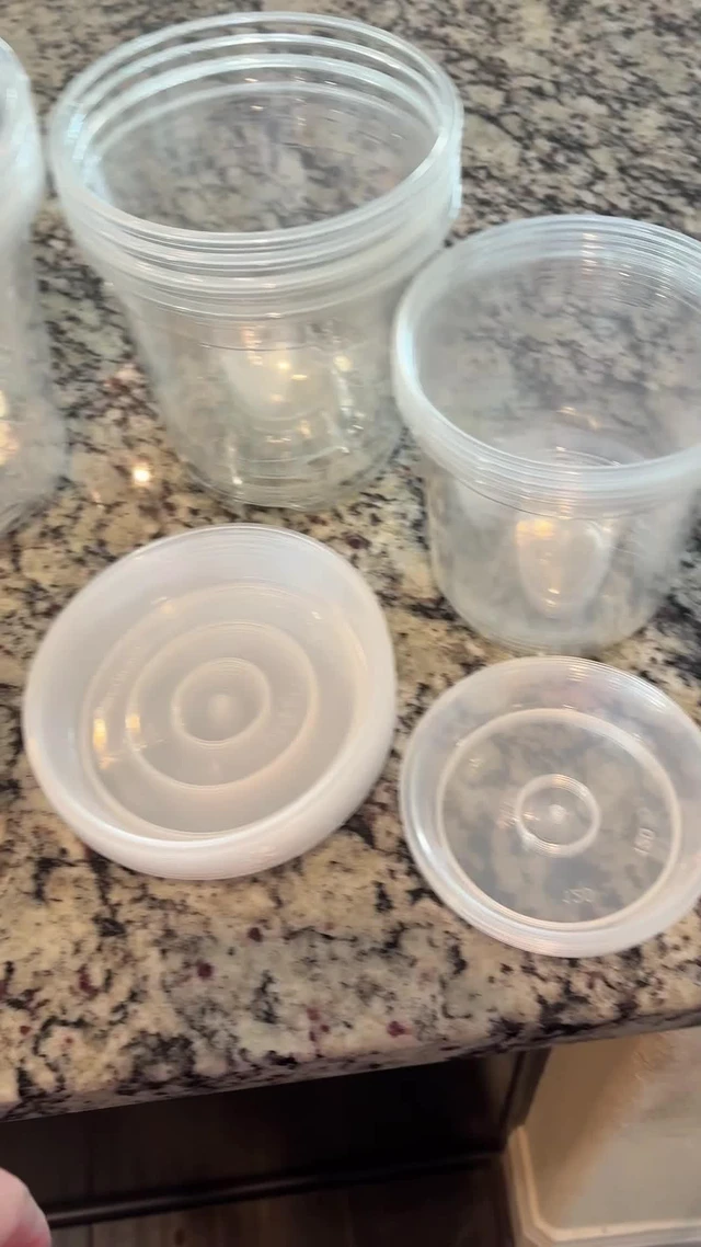 Alt view image 3 of 4 - 4/5/6/7 Inch Clear Nursery Pots for Plants with Sacuers 20 Pack, Plastic Flower Pots with Drainage Holes, Variety Pack Seedlings Garden Pot for Indoor Outdoor (4+5+6+7 inch)