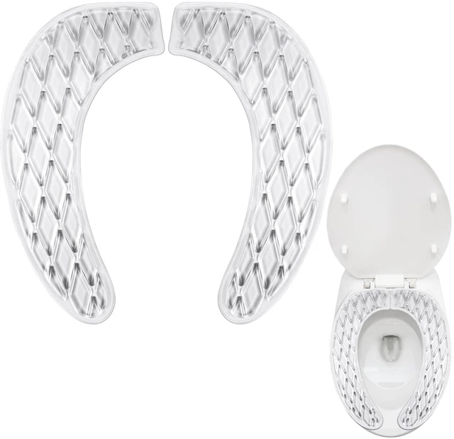 Main image of Gel Toilet Seat Cushion Padded Elongated Pad Cover