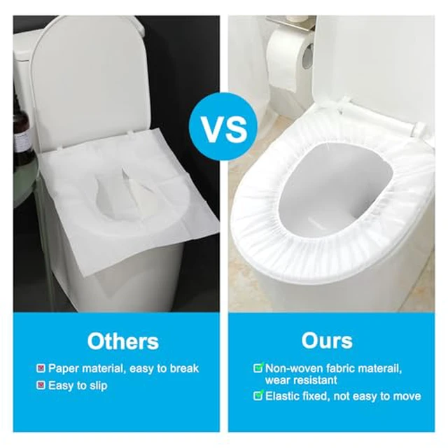 Alt view image 5 of 7 - 20 Pack Disposable Toilet Seat Cover