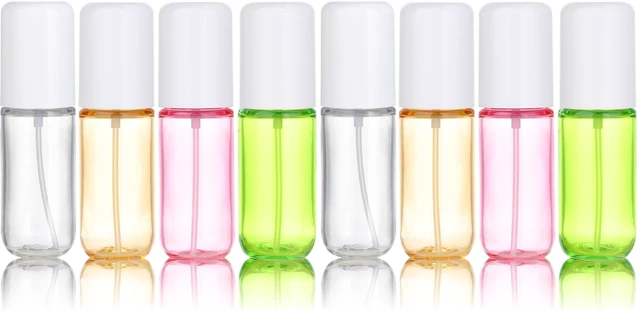 Main image of Small Spray Bottles 8Pack 40ml Fine Mist TSA Travel Size Toiletries
