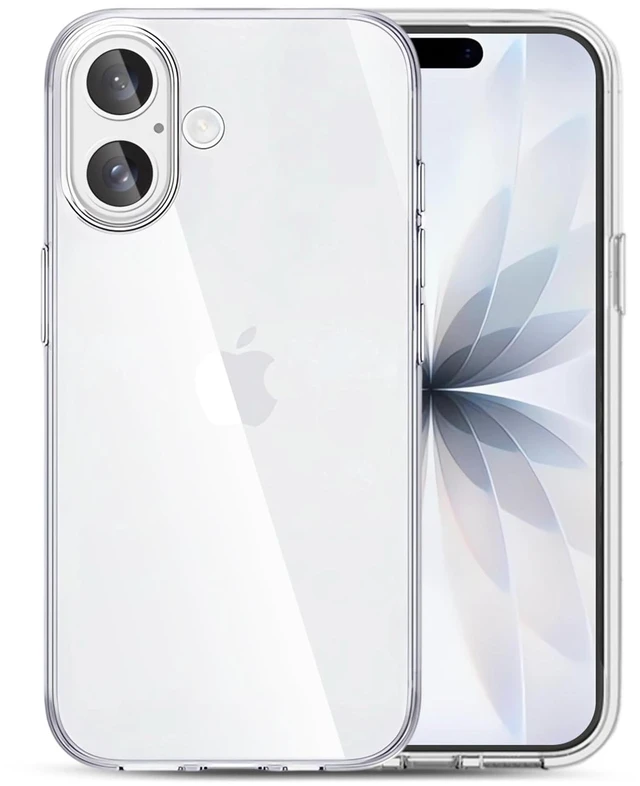 Main image of Phone Case Compatible with iPhone 17, Clear Case Shockproof Protective Bumper Slim Cover for 6.3 Inch