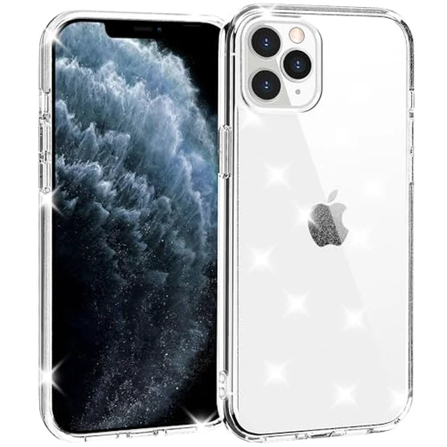 Alt view image 6 of 6 - Phone Case Compatible with iPhone 11, Clear Case Shockproof Protective Bumper Slim Cover for 6.1 Inch